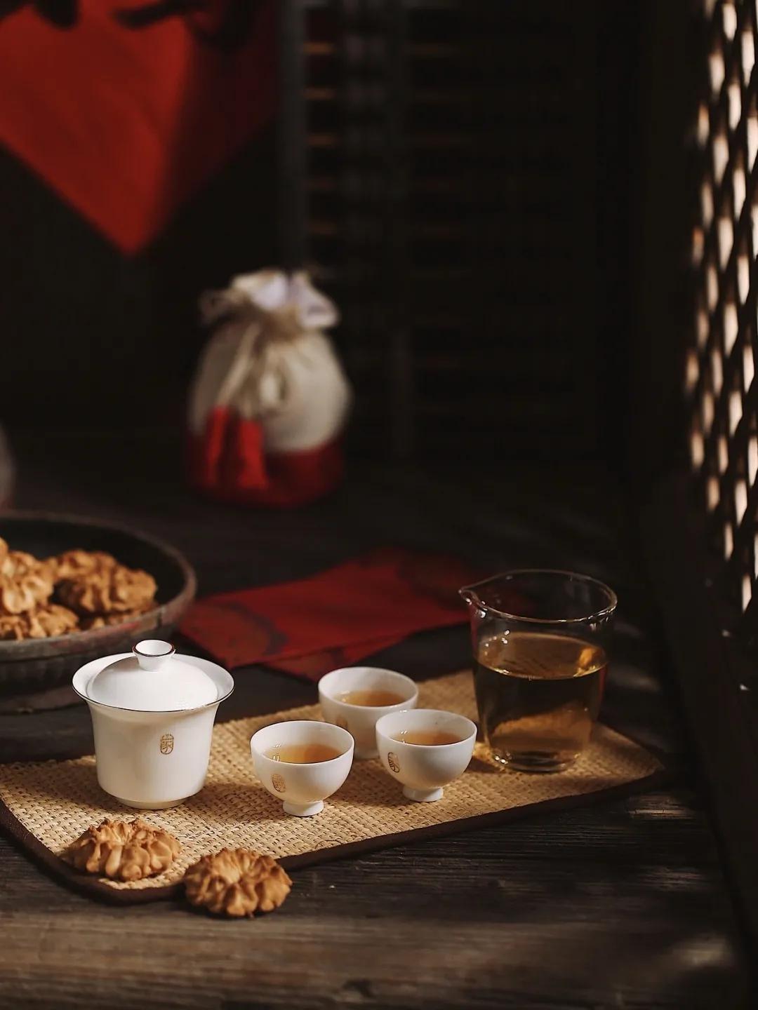 新年到,"进屋喝茶"