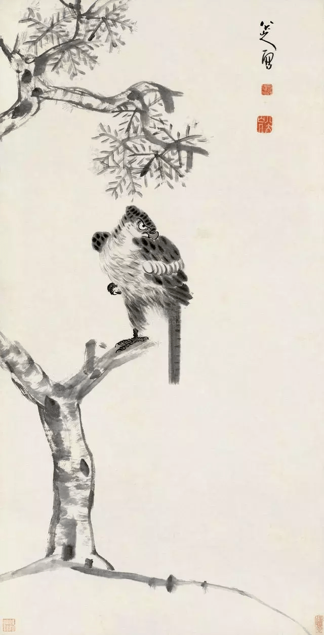 八大山人作品欣赏他的画处处透出佛理禅机你看懂了吗