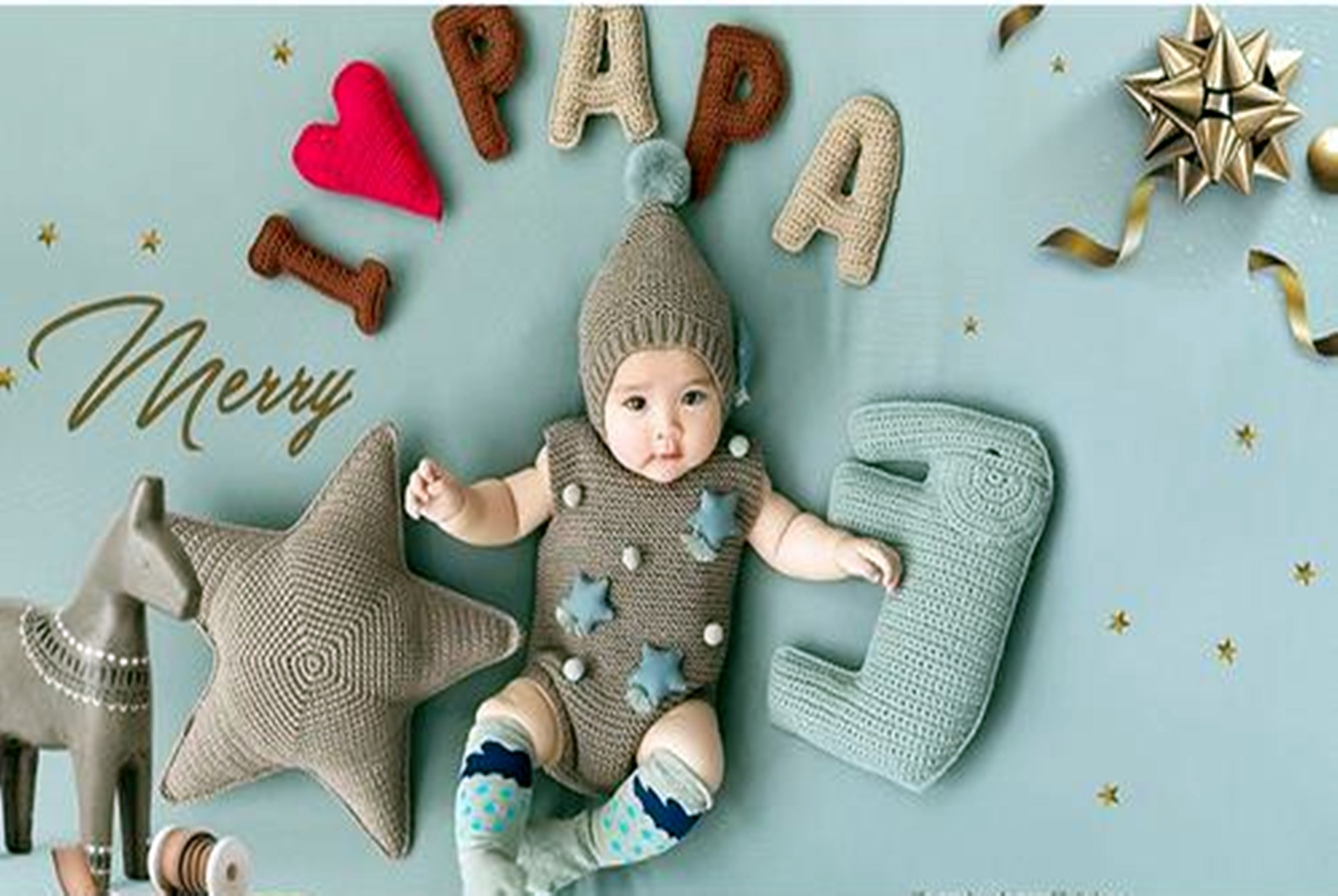 后,我们就可以骄傲地对他说:" 看,你一岁这张照片是老爸亲自给你拍的