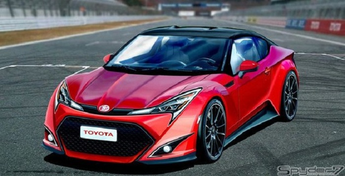 双门设计 更具赛道基因 丰田celica跑车渲染图曝光