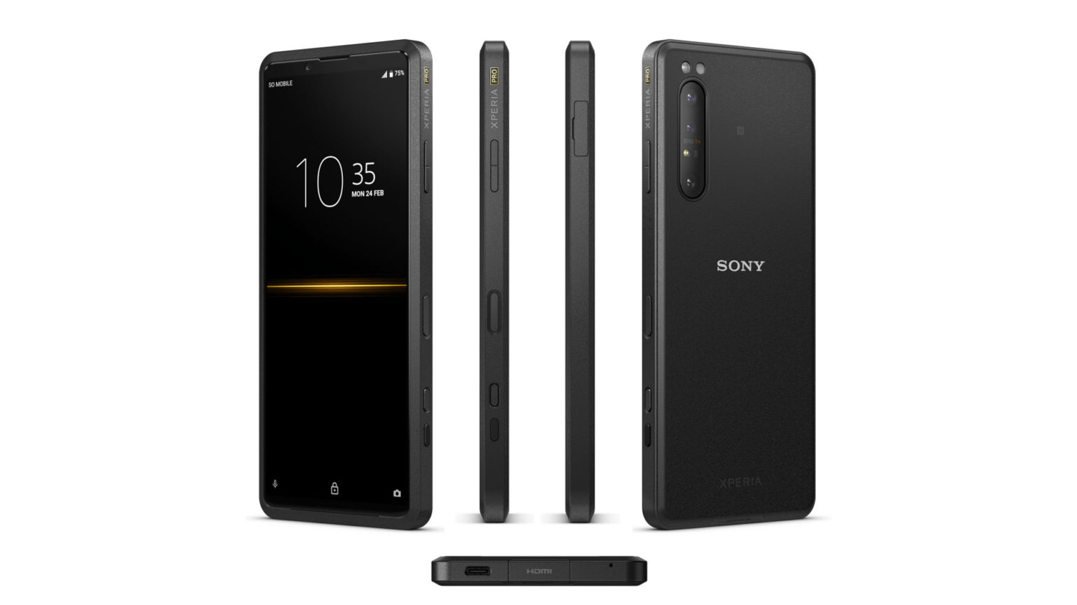 手机|索尼旗舰Xperia Pro发布，能打电话的相机显示屏？