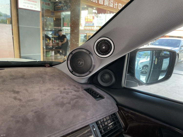 本田雅阁汽车音响改装诗蔓sk三分频汽车音响音效纯正细腻东莞车乐汇