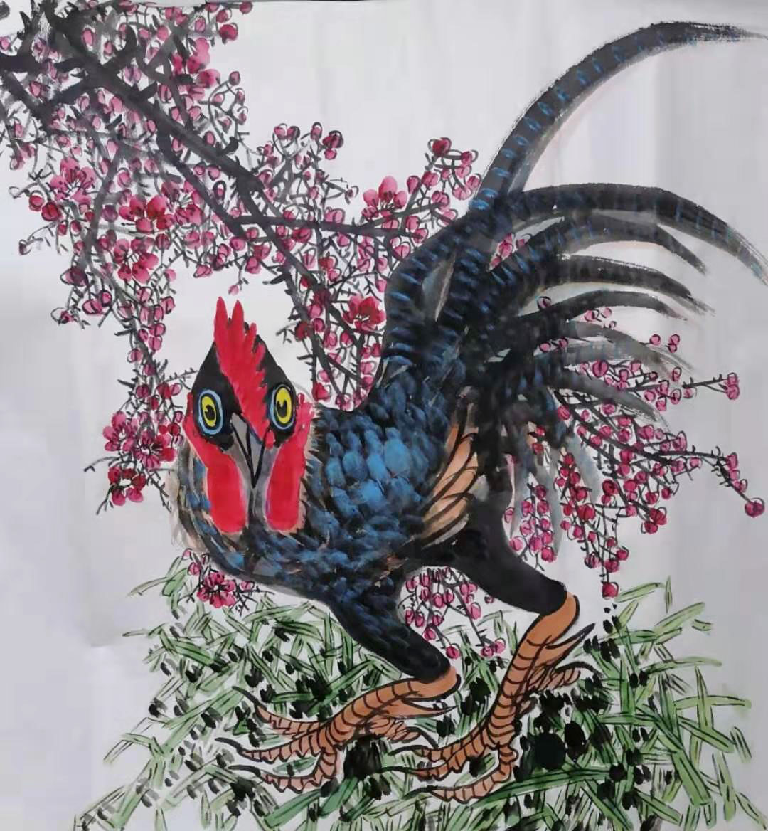 迎新2021著名画家山湘子恭贺新春