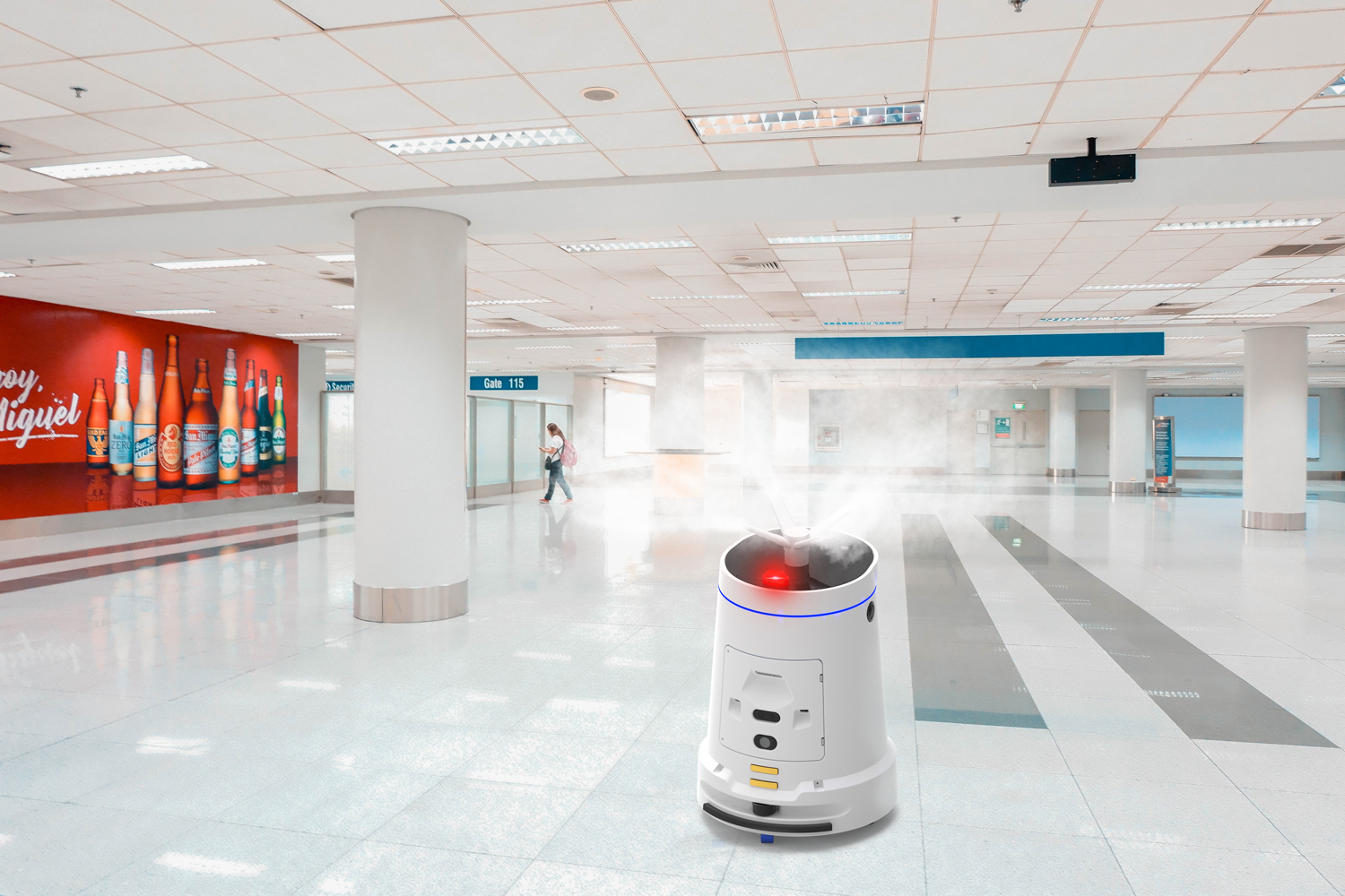 物业守护者智能消毒机器人来助力