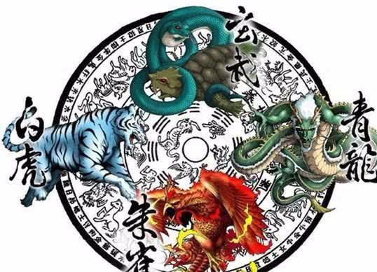 俗话说“左青龙右白虎，前朱雀后玄武”，那中央是什么神兽？_搜狐网