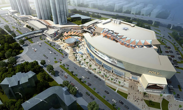 顺德大良保利广场商场设计一层一主题极具时尚感与文化韵味