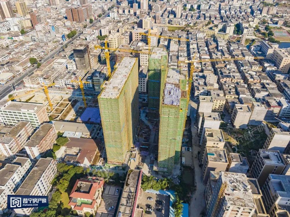 据小房君了解,新华名园1栋,2栋,3栋土体结构已完成三分之二以上,符合