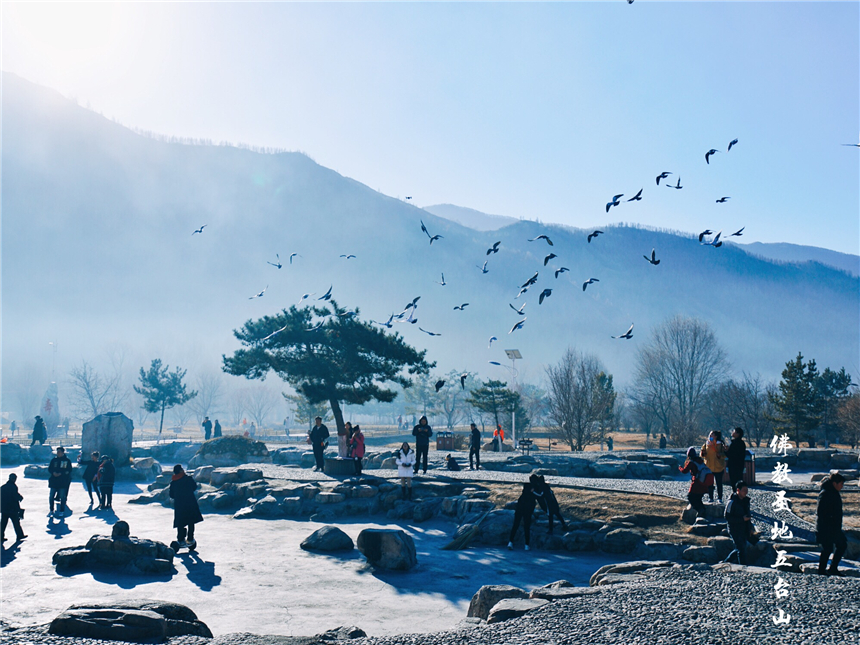 山西有名的佛教名山，共124个寺庙，创建于清代的五爷庙香火鼎盛