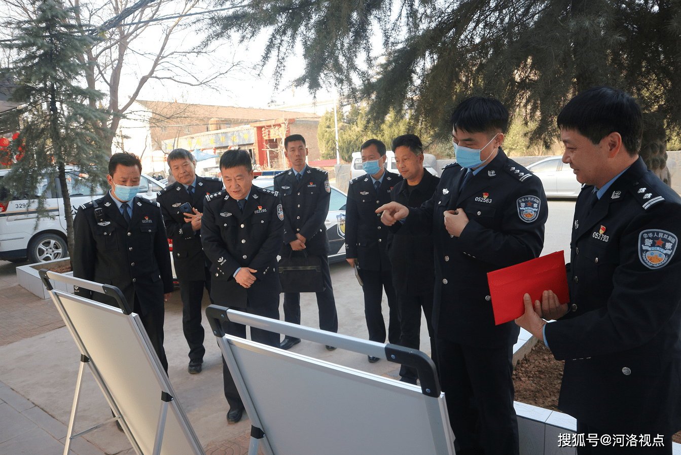 河南灵宝公安为了不能忘却的同事