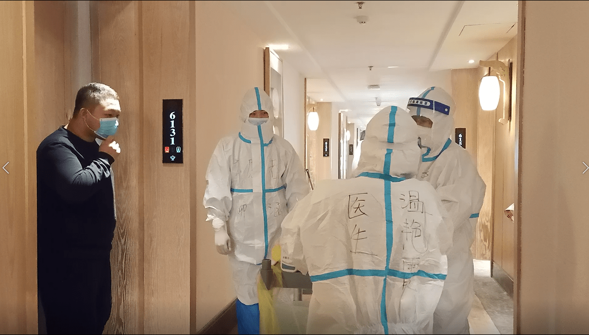 隔离点中的志愿青春