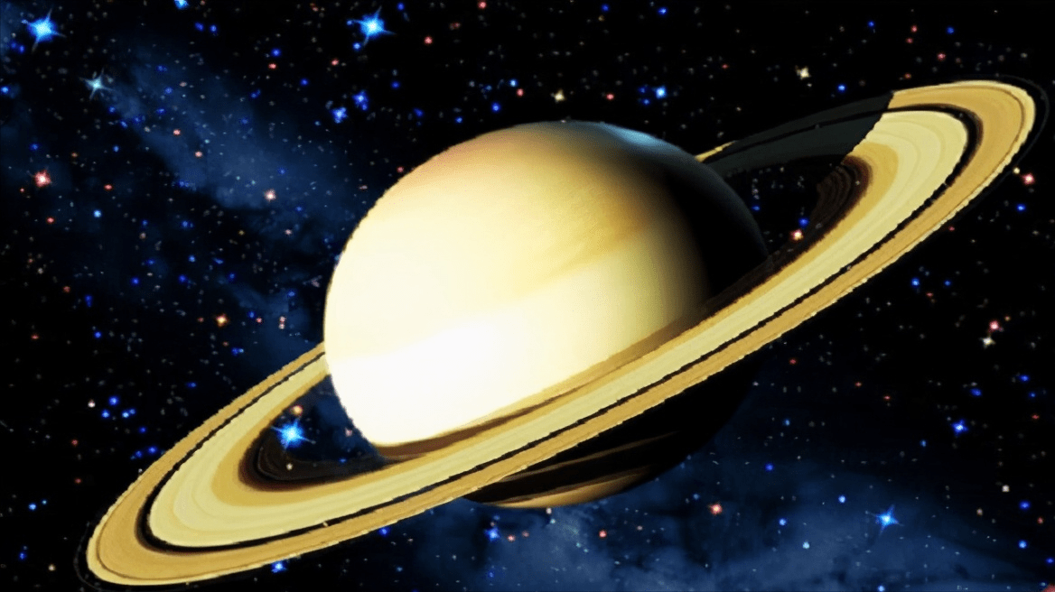 在新的行星形成的区域里不仅有着冰和岩石,还有着大量的气体,土星的