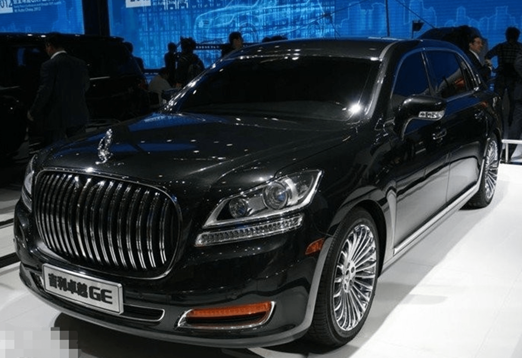 吉利首款豪华车李书福亲自为它站台车长5米立标比大奔霸气