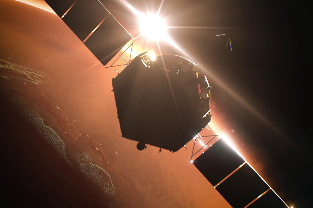 发射|天问一号入轨火星！点火刹车15分钟，21台发动机上演太空芭蕾