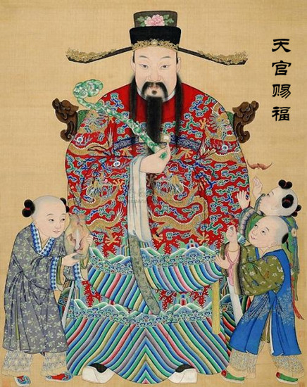 春节系列:贴福字的渊源与历史演变,天官赐福又是如何而来?