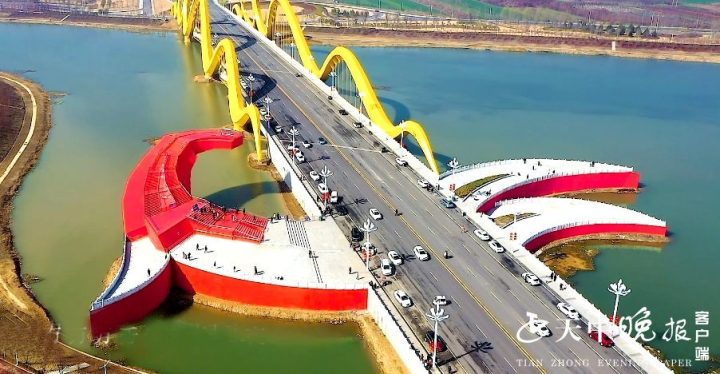 摊牌了,我就是一只凤凰!最新航拍西平网红打卡地凤凰大桥