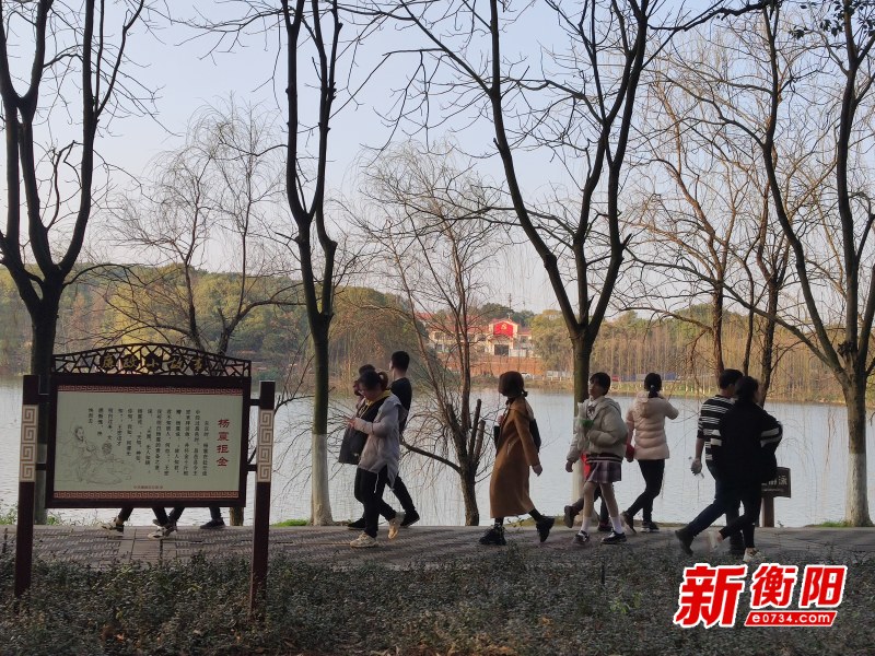 新春走基层：春节期间，城郊公园游成衡阳市民踏青游玩首选
