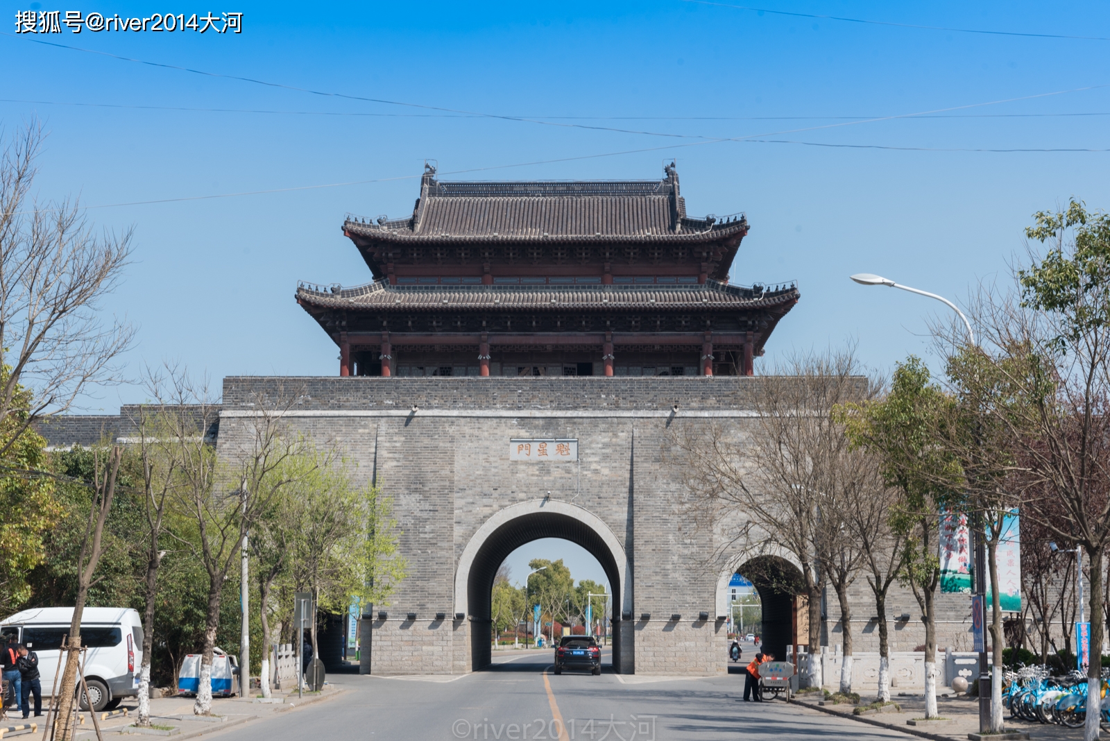 江苏淮安古城墙，曾经三城相连如今只剩下500米