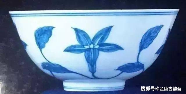 中国古磁器　清青花高碗 500x0.jpg