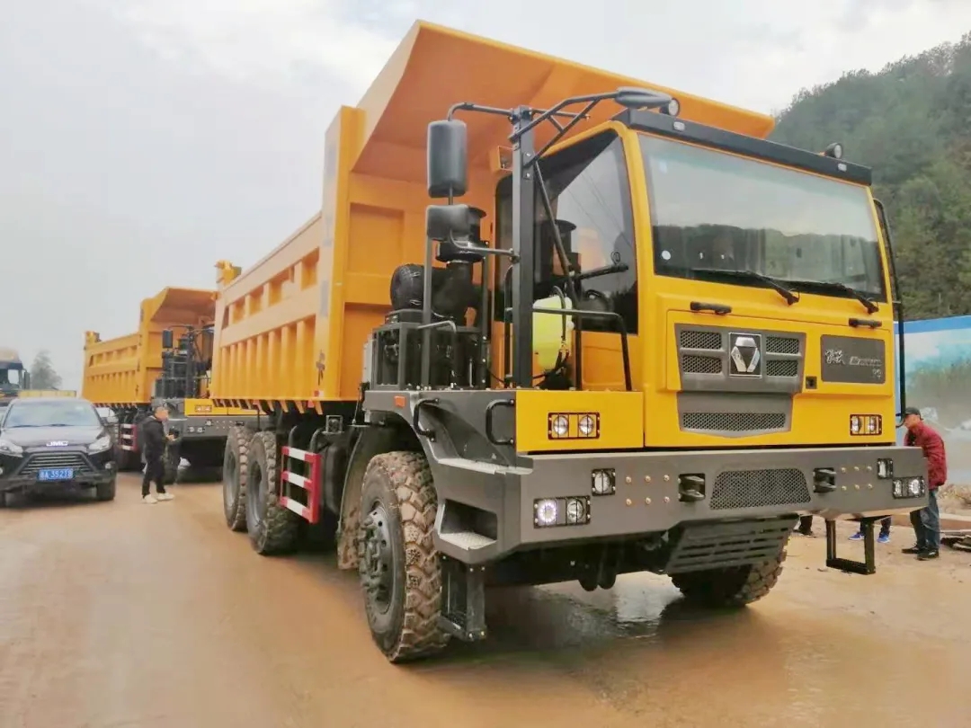 徐工杭州老客户再次批量订购xg90非公路宽体自卸车,助力当地矿山事业