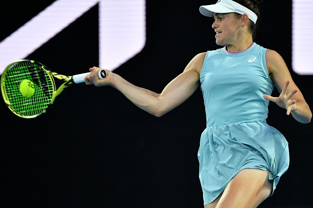 高清:澳网大坂直美2-0布拉迪夺冠 高举球拍庆祝-搜狐大视野-搜狐新闻