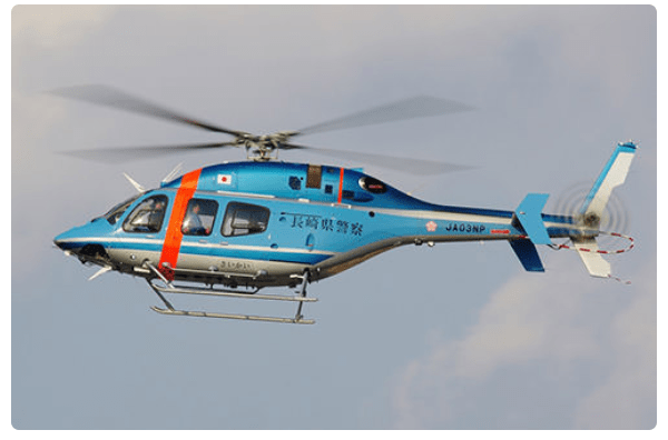 日本的警用直升机全国装备80多架日本国产货不多