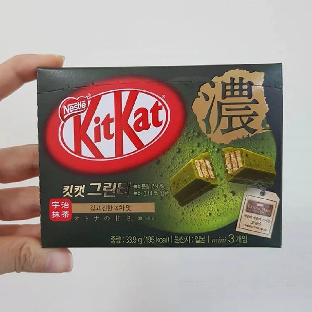 原创kitkat的口味真是出得又多又勤快连这些奇葩口味都有