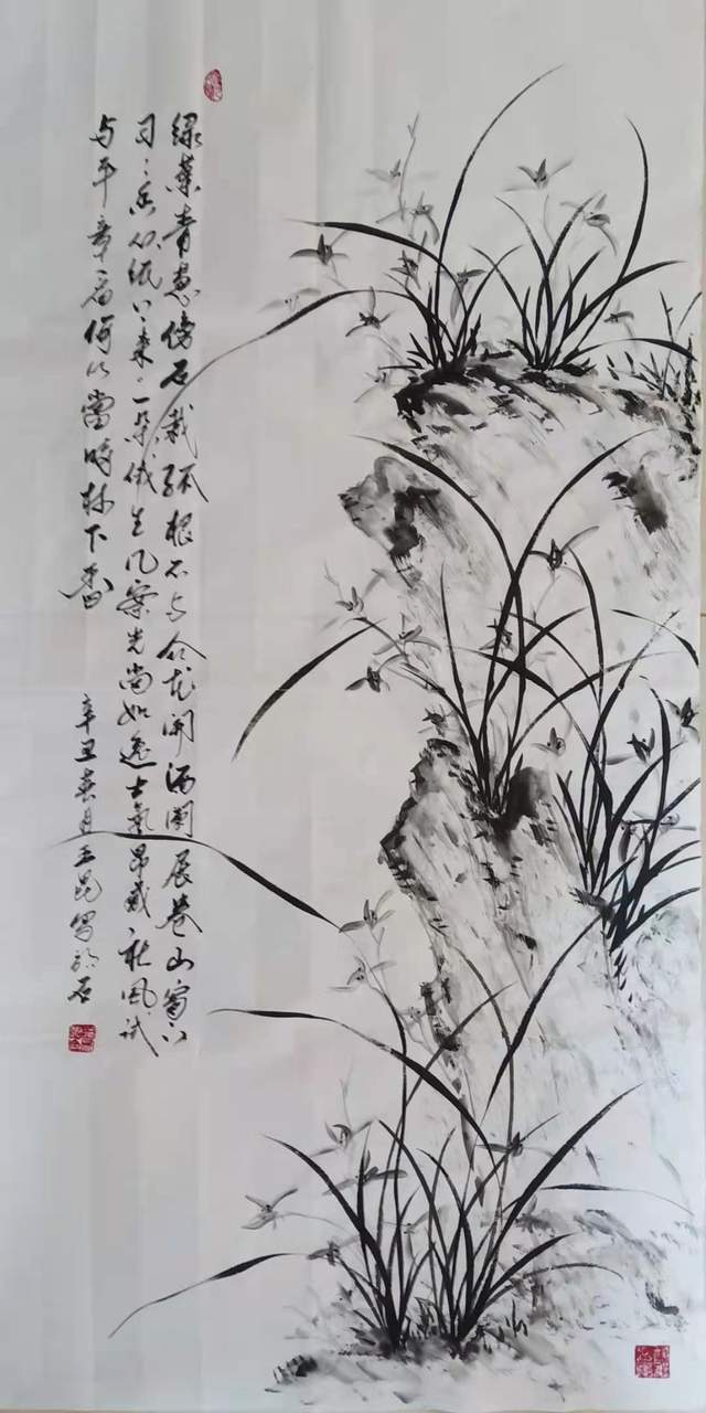 品牌人物专栏:一笔兰韵 神采出尘 兰花画家王昆