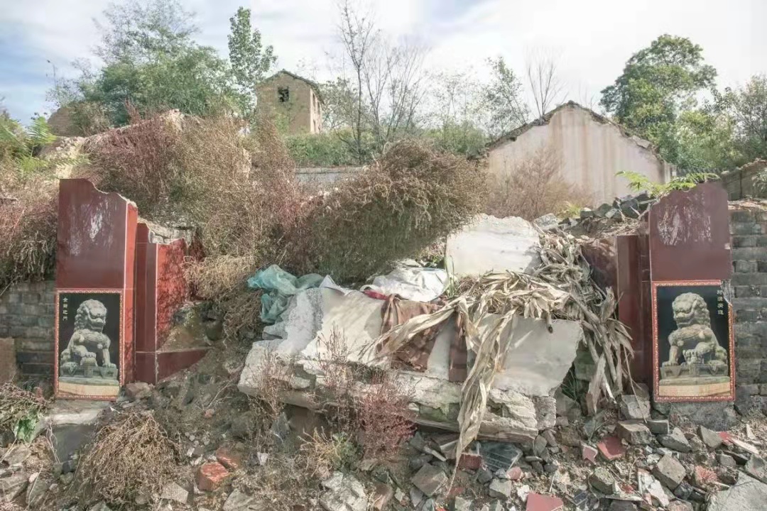 邹城到济宁孟子大道变成一片汪洋因煤矿塌陷
