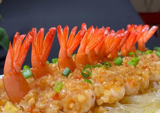 原创超上档次的蒜蓉粉丝虾懒人版做法出锅香气扑鼻一点也不油腻