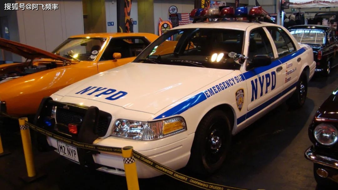 罕见的1991年福特mustang野马ssp警用巡逻车
