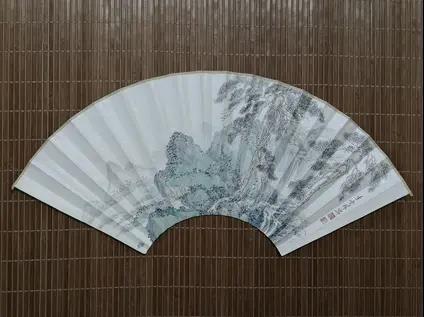 父子两代制扇名家 非遗传承人工艺大师扇面书画家精品展播 扇子