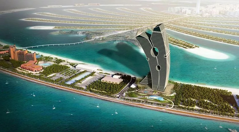 “未来之城”的迪拜，将打造最大艺术品，竟是一栋“晾衣夹”大楼