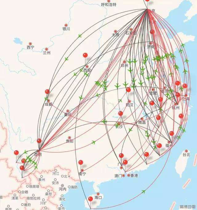 天空那么广阔飞机为何一定要按照航线飞行原因很简单