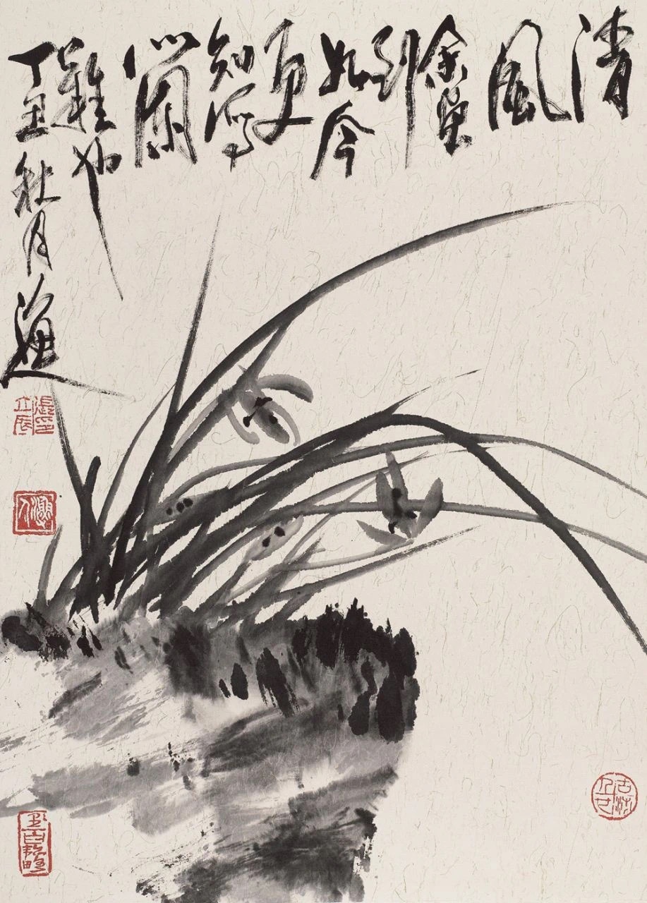 著名大写意书画家张立辰作品_全国政协