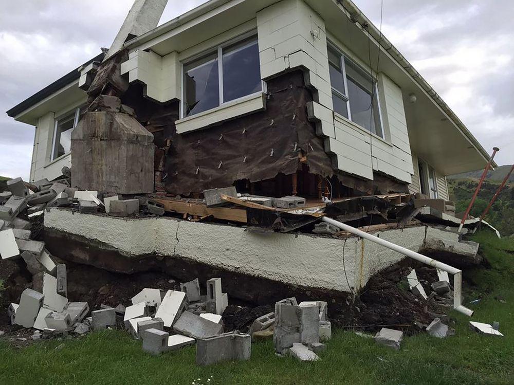 新西兰6小时发生三次7级以上强震房子猛摇吓死人