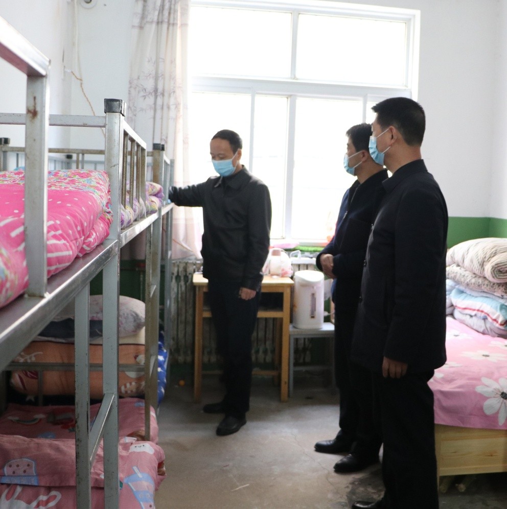 周至县迎接省教育厅春季开学综合督导检查