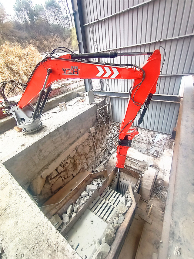 电动液压式固定炮头机