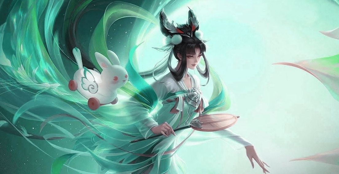 原创嫦娥民间皮肤涉嫌抄袭脸部几乎重合并不是第一次了