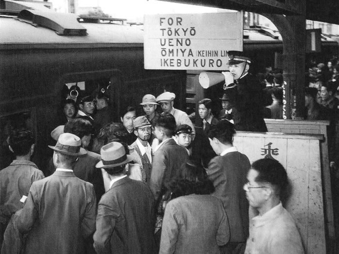 历史老照片1945年至1955年的日本