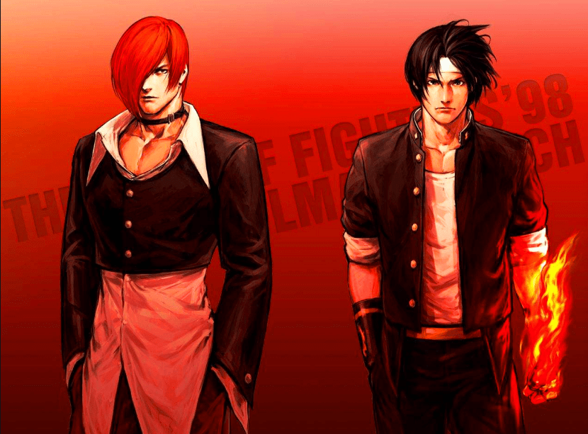 拳皇97八神最强?看了老k才发现,一键全屏岚之山堪称无解!_游戏