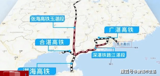 原創湛江高鐵規劃匯聚但新開工建設的為什麼僅有廣湛高鐵