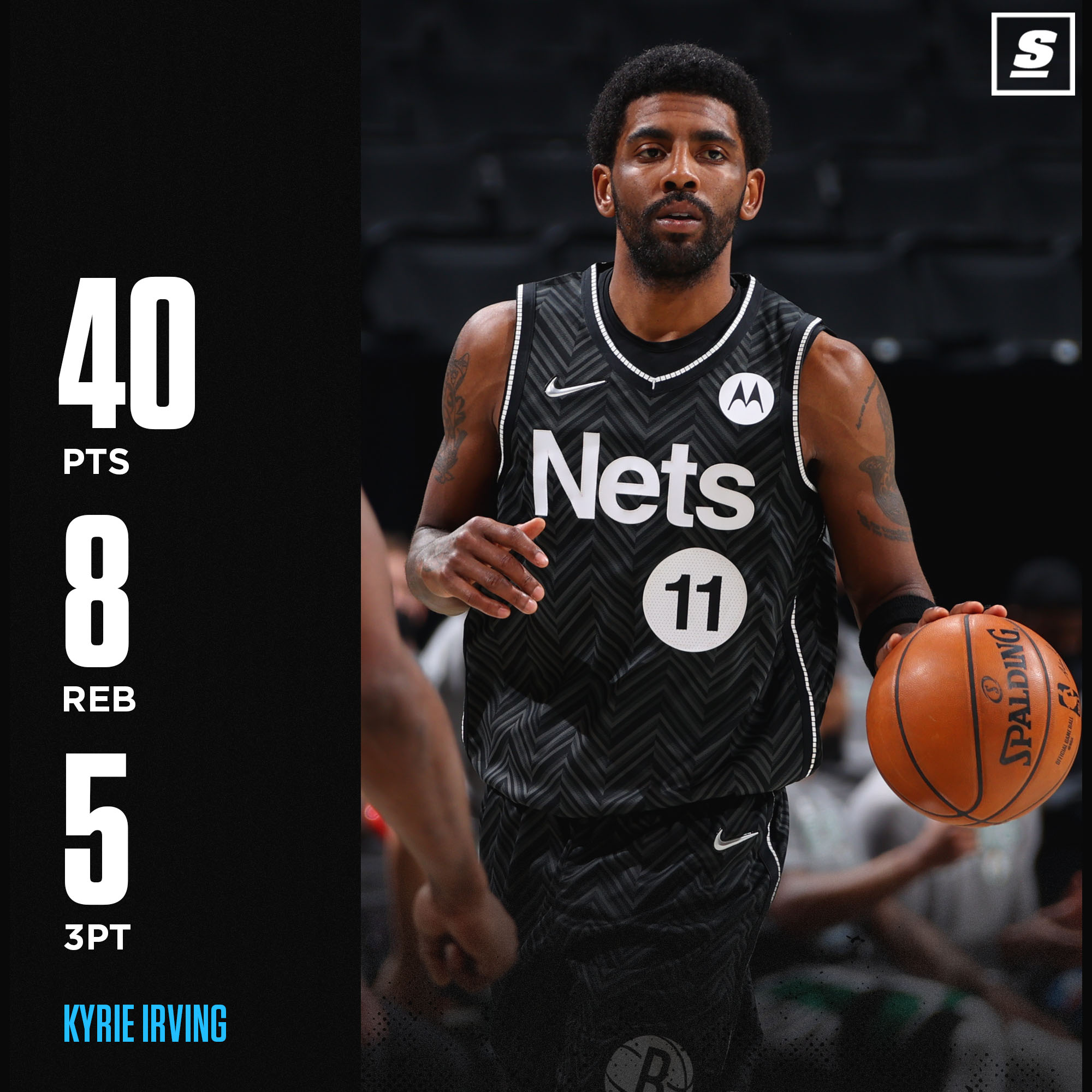 408击溃旧主哈登盛赞欧文表现他一登场就是个冷酷的杀手