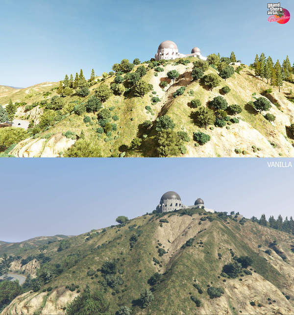 光影|《GTA5》画面重制MOD截图 优化光影丰富植被细节