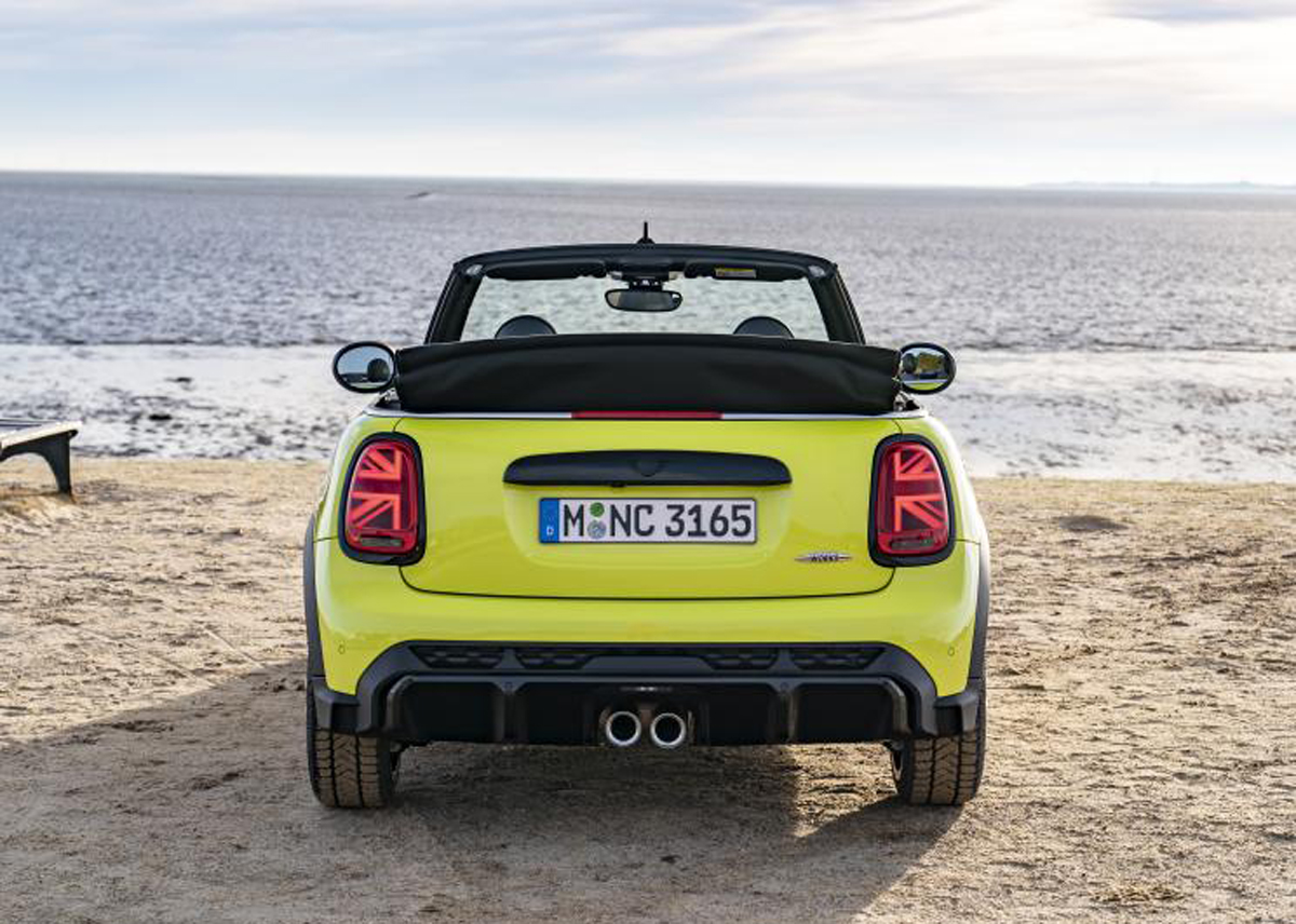 春天的颜色 新款mini jcw敞篷版官图曝光
