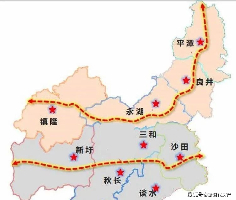 惠阳重点的两个地区，白云新城和南站新城规划发展