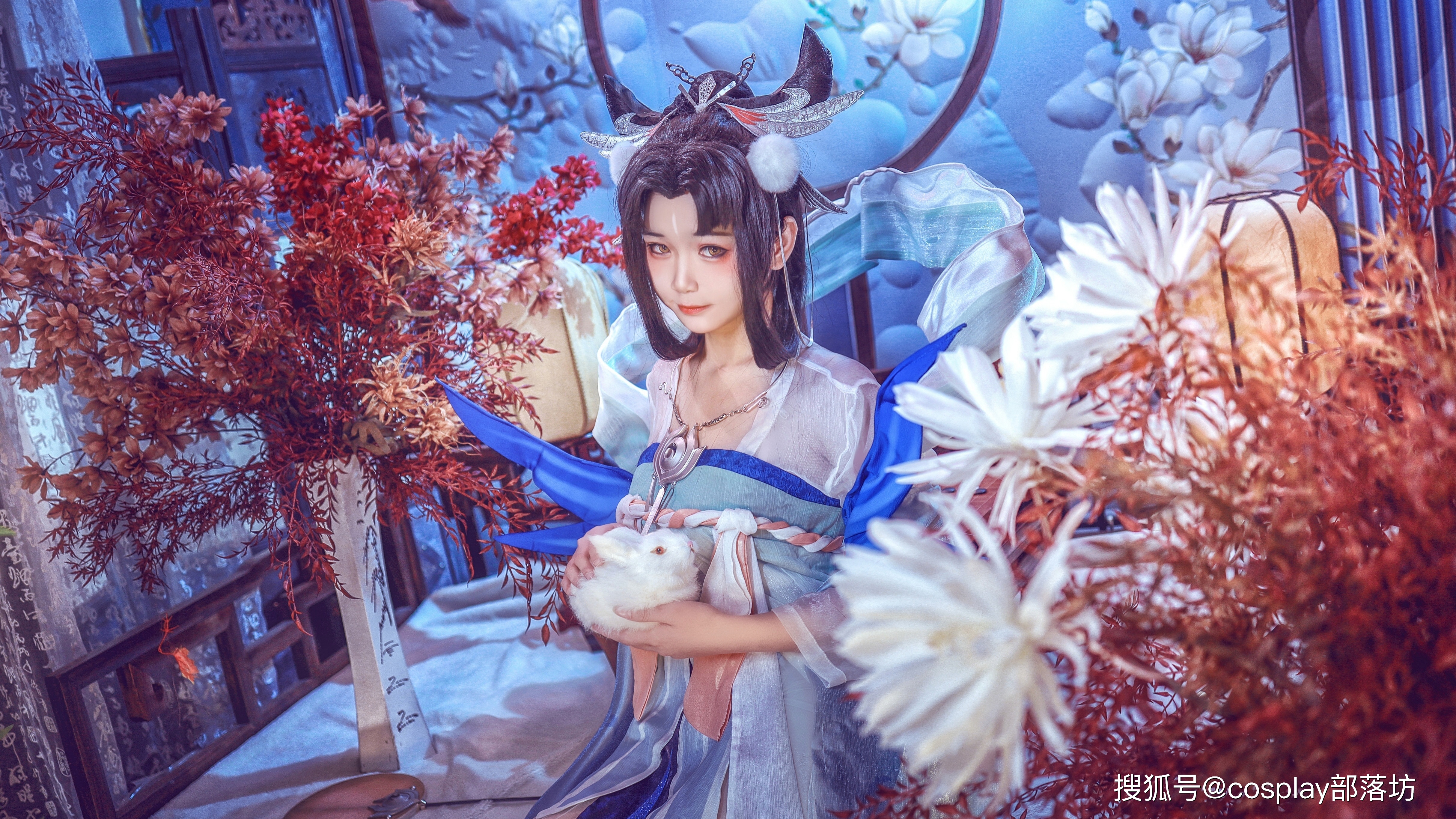 cos:王者荣耀嫦娥后羿如梦令cos正片@琴羽