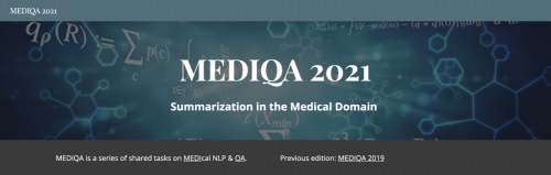 智能|启益医疗荣获“智能问答大赛MEDIQA 2021”综合排名第一的优异战绩