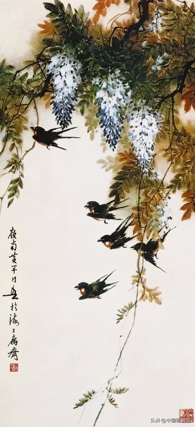 一学就会——小燕子写意画法