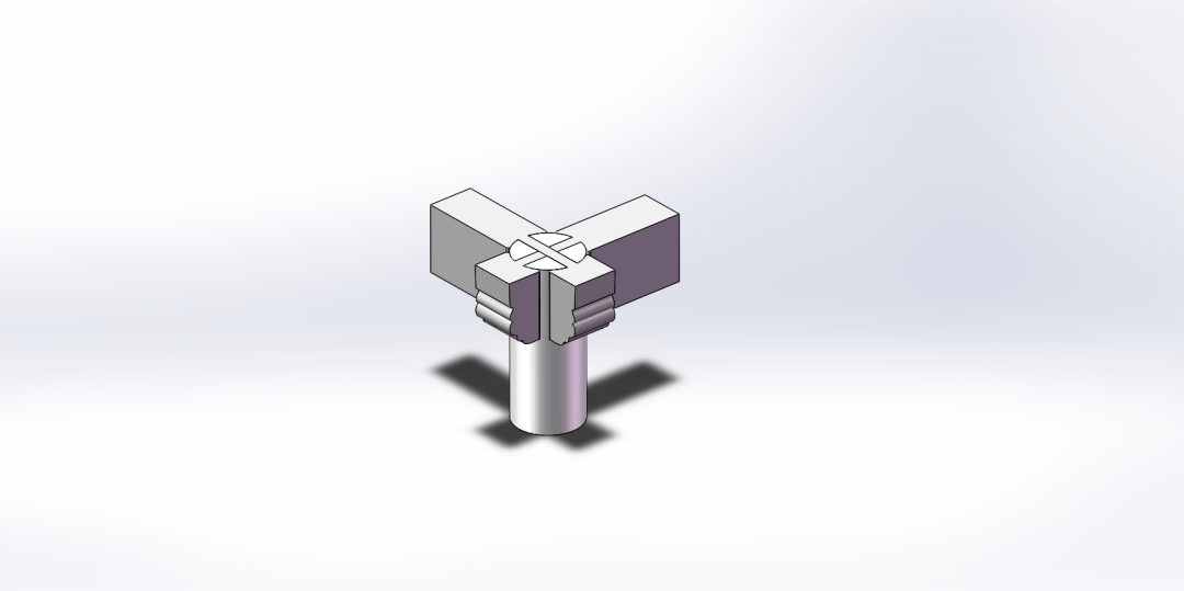 箍头榫(安装前)