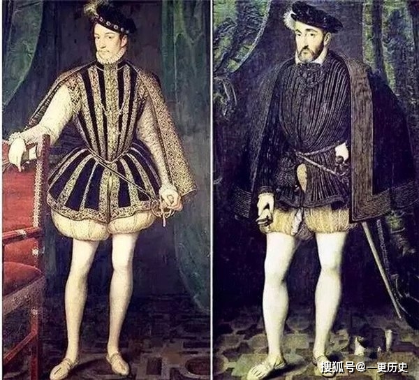 欧洲贵族服饰男描述图片